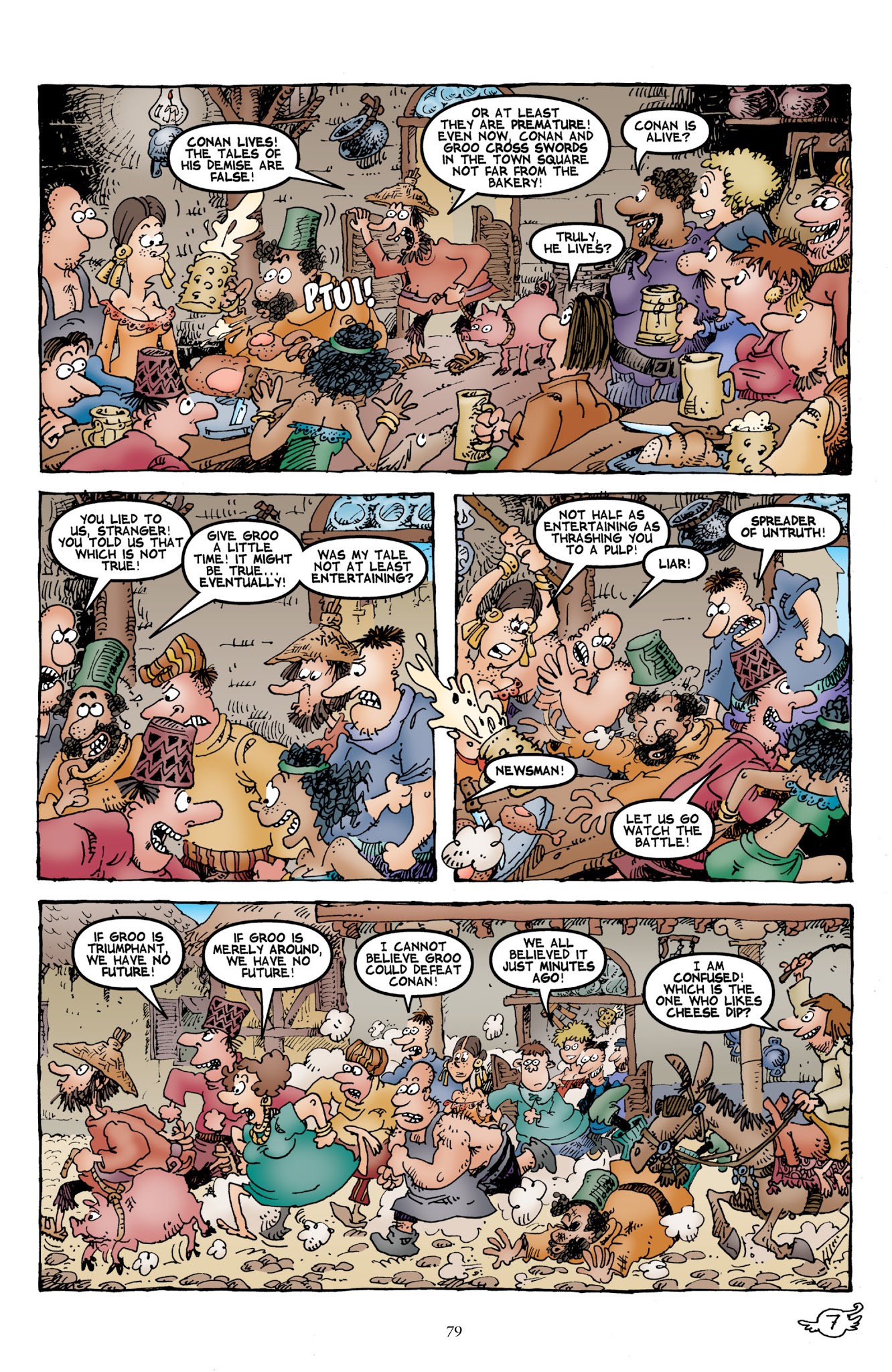 Read online Groo vs. Conan comic -  Issue # TPB - 81