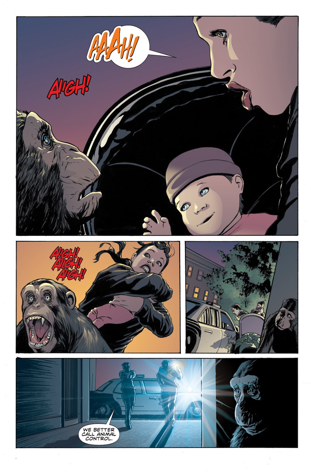 Rise of the Planet of the Apes Prequel issue Full - Page 35