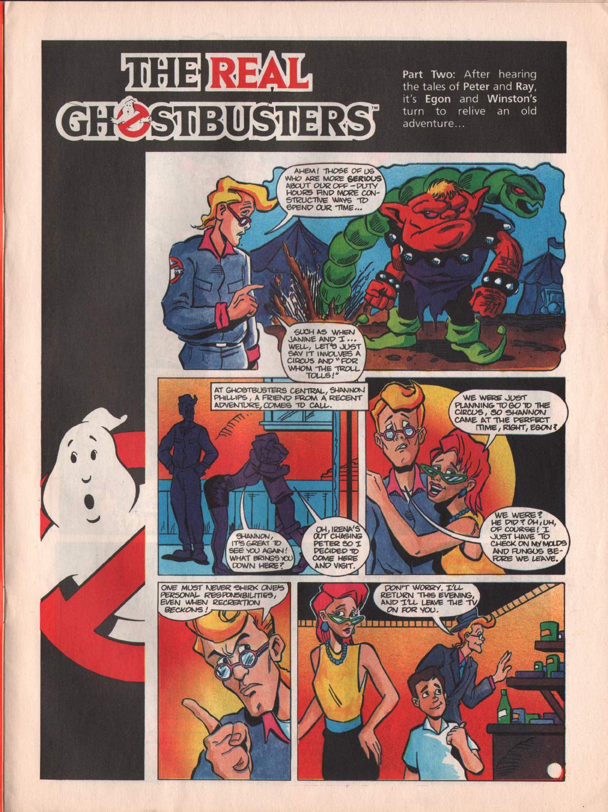 Read online The Real Ghostbusters comic -  Issue #170 - 25