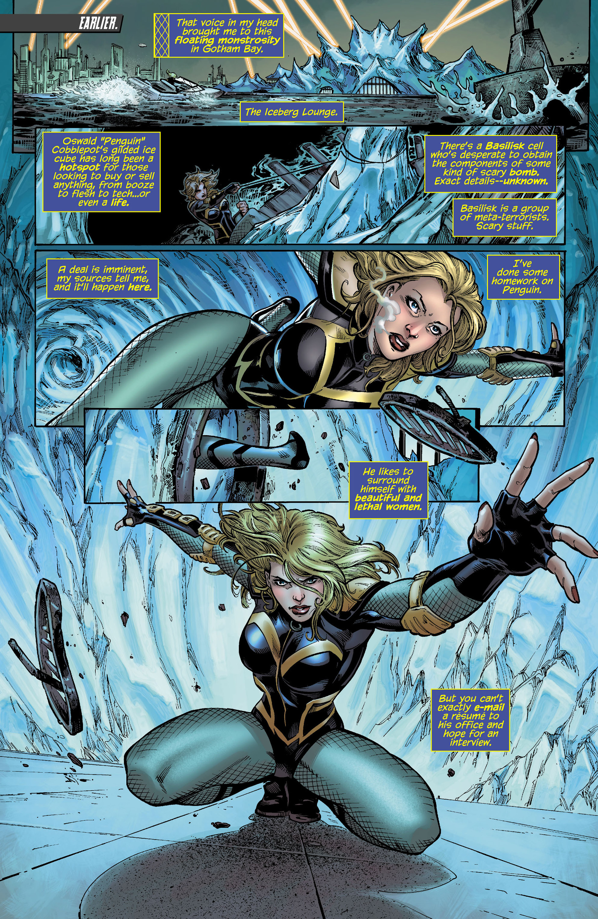 Read online Birds of Prey (2011) comic -  Issue #0 - 4