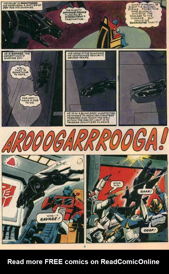 Read online The Transformers (UK) comic -  Issue #42 - 7