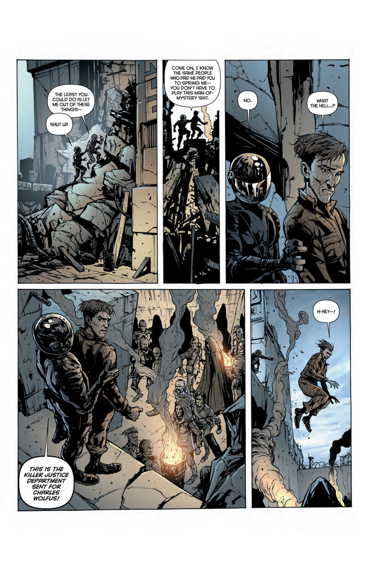 Read online Dredd: Uprise comic -  Issue #1 - 33