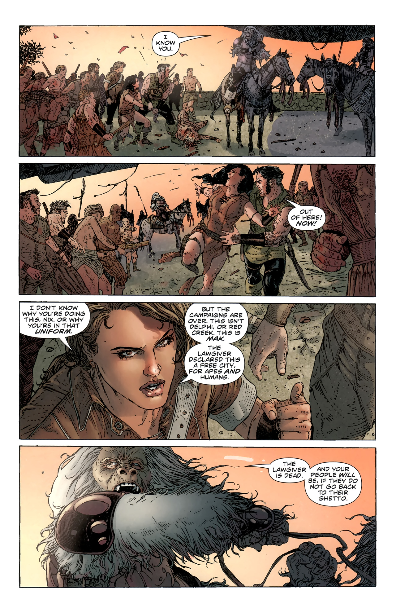 Read online Planet of the Apes (2011) comic -  Issue #3 - 8