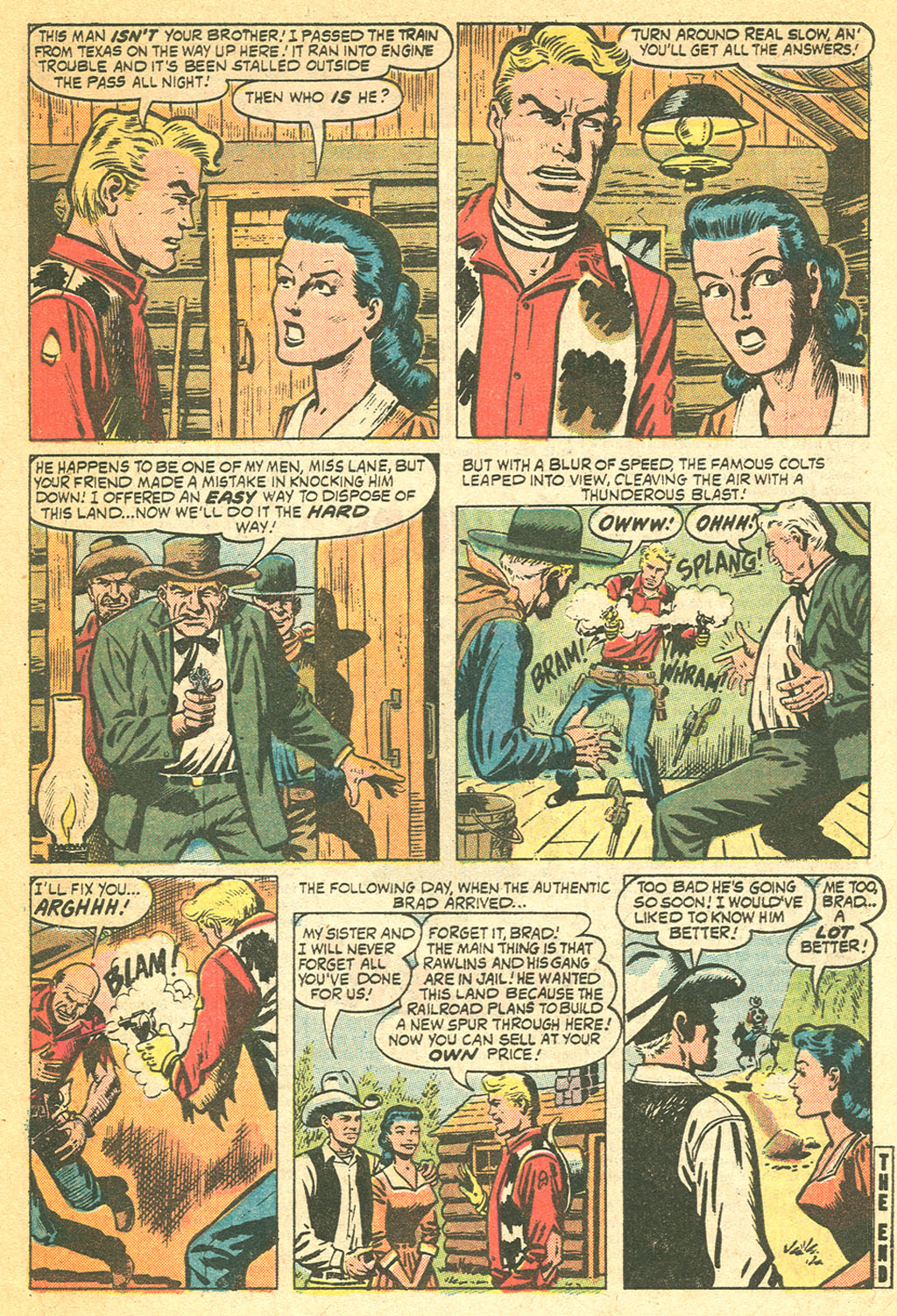 Read online Kid Colt Outlaw comic -  Issue #161 - 9