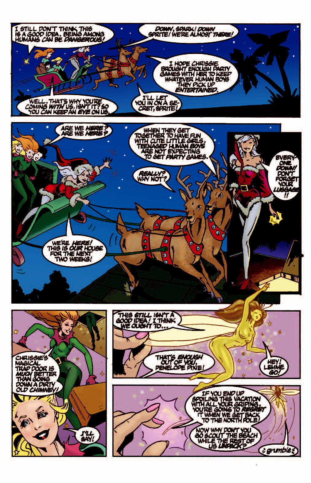 Read online The Adventures of Chrissie Claus comic -  Issue #2 - 6