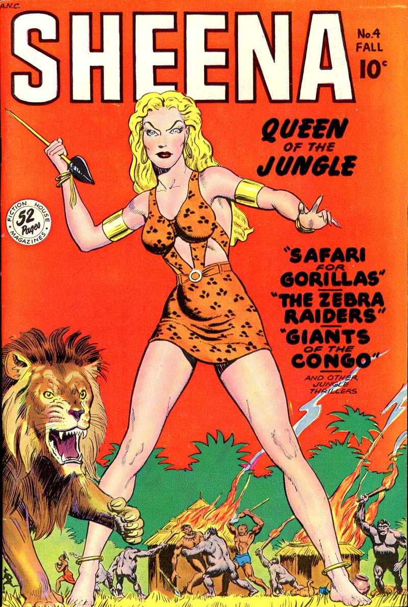 Read online Sheena, Queen of the Jungle (1942) comic -  Issue #4 - 2