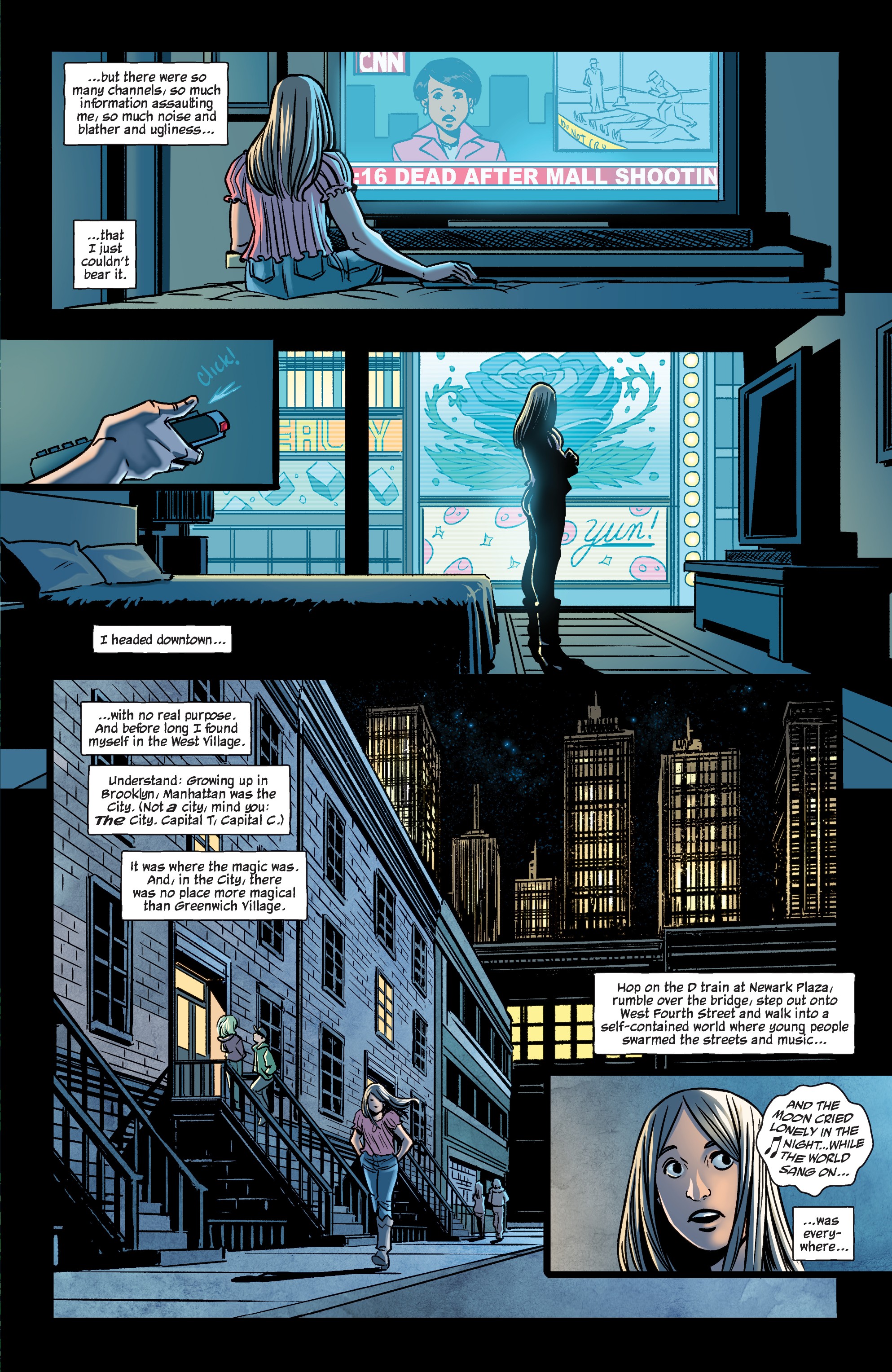 Read online The Girl In The Bay comic -  Issue #2 - 11