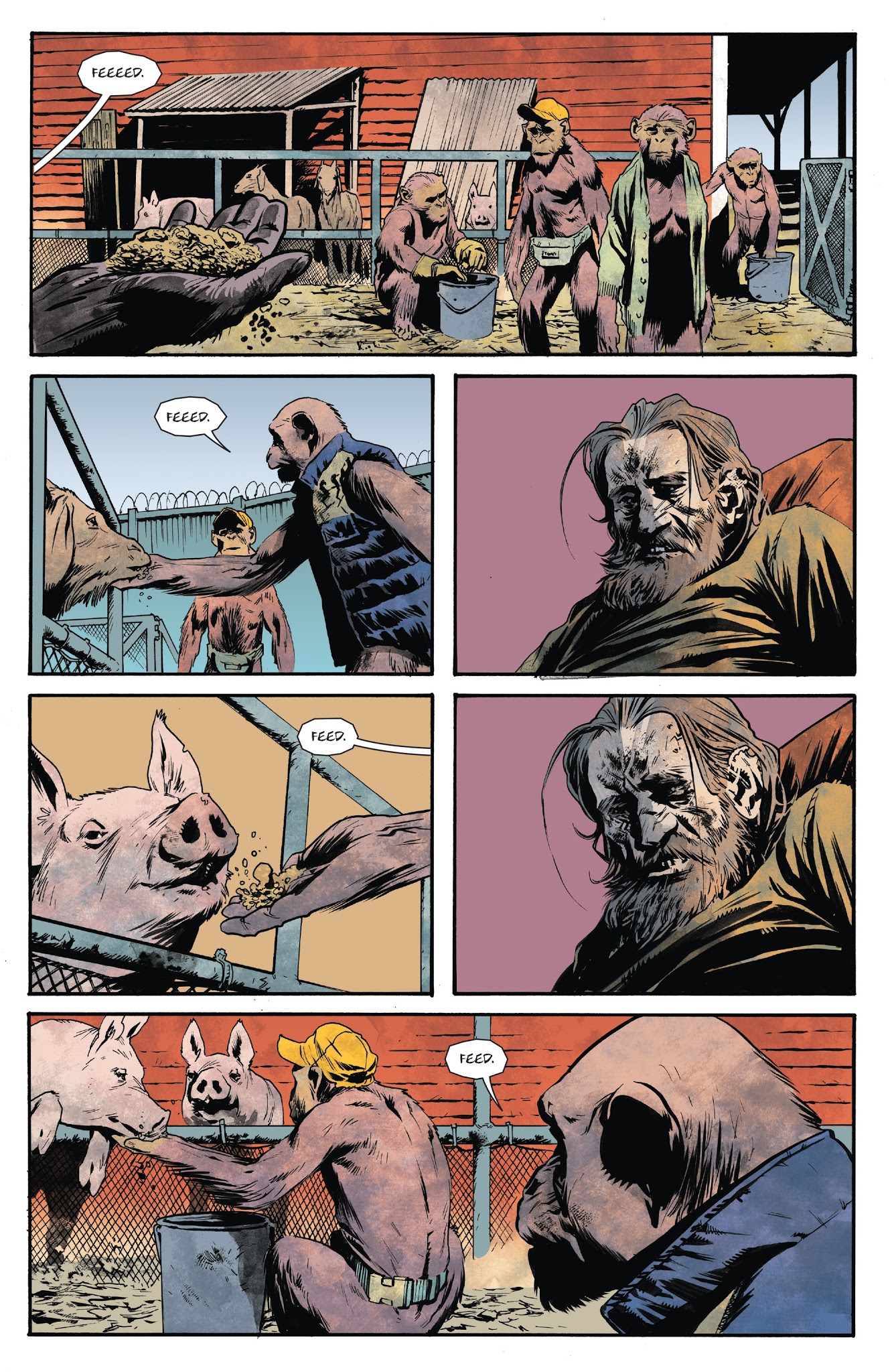 Read online War for the Planet of the Apes comic -  Issue #3 - 13