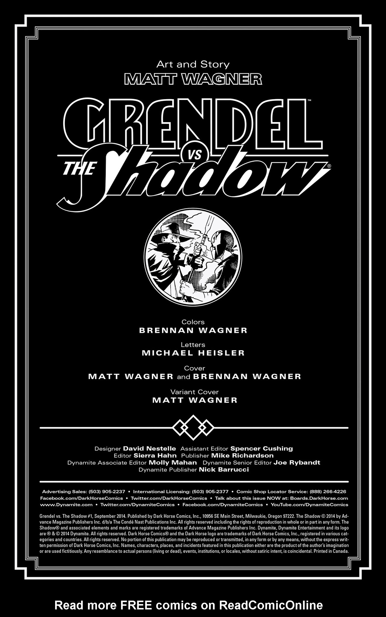 Read online Grendel vs. The Shadow comic -  Issue #1 - 3