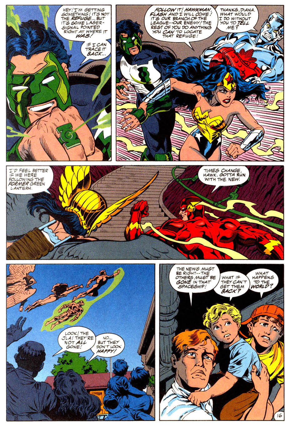 Read online Justice League America comic -  Issue #112 - 17