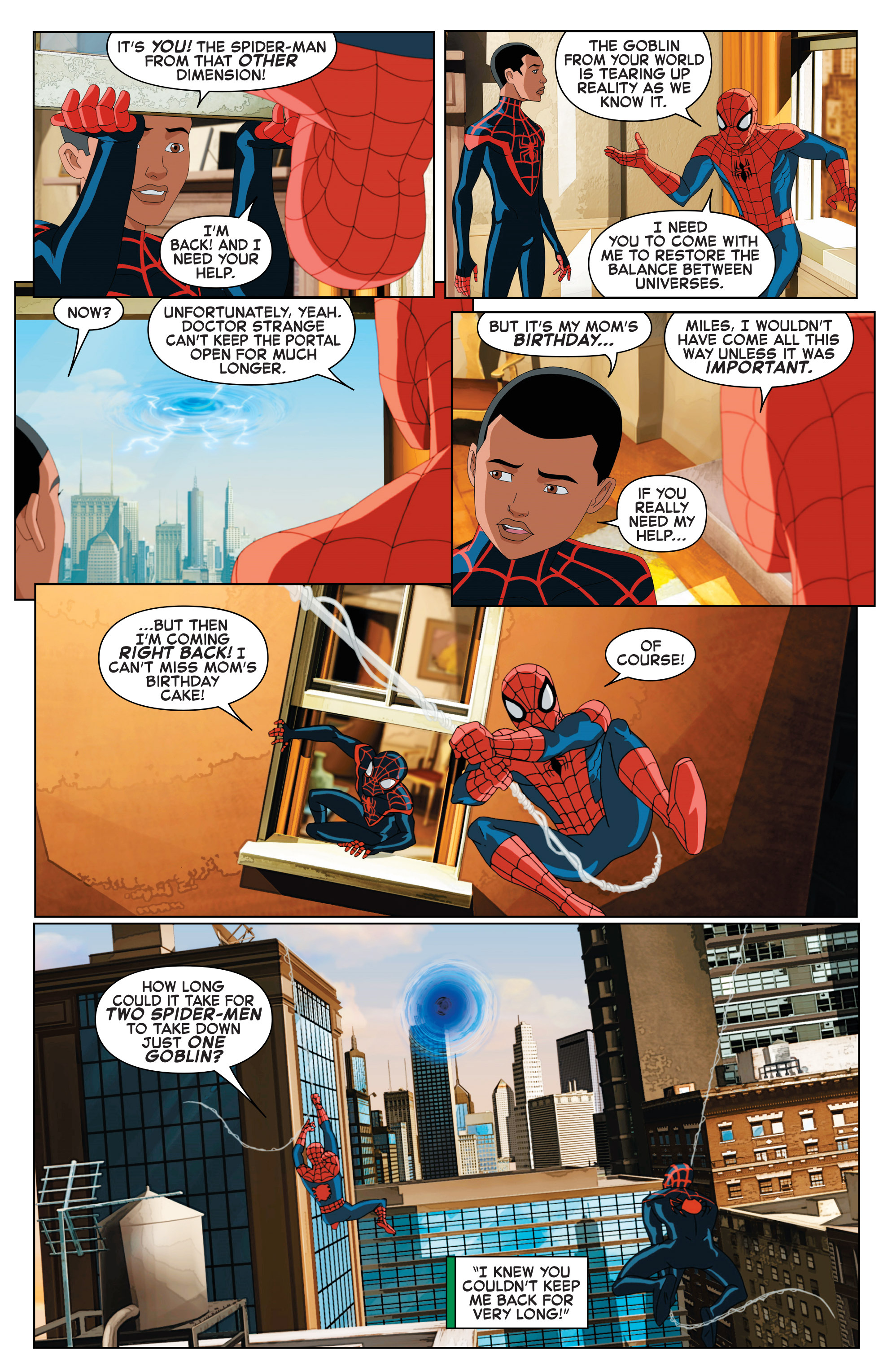 Read online Marvel Universe Ultimate Spider-Man Vs. The Sinister Six comic -  Issue #3 - 11