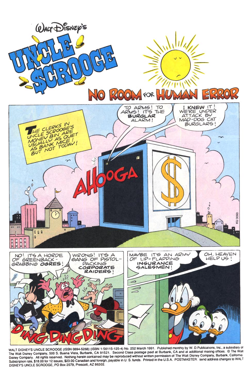 Read online Uncle Scrooge (1953) comic -  Issue #252 - 2