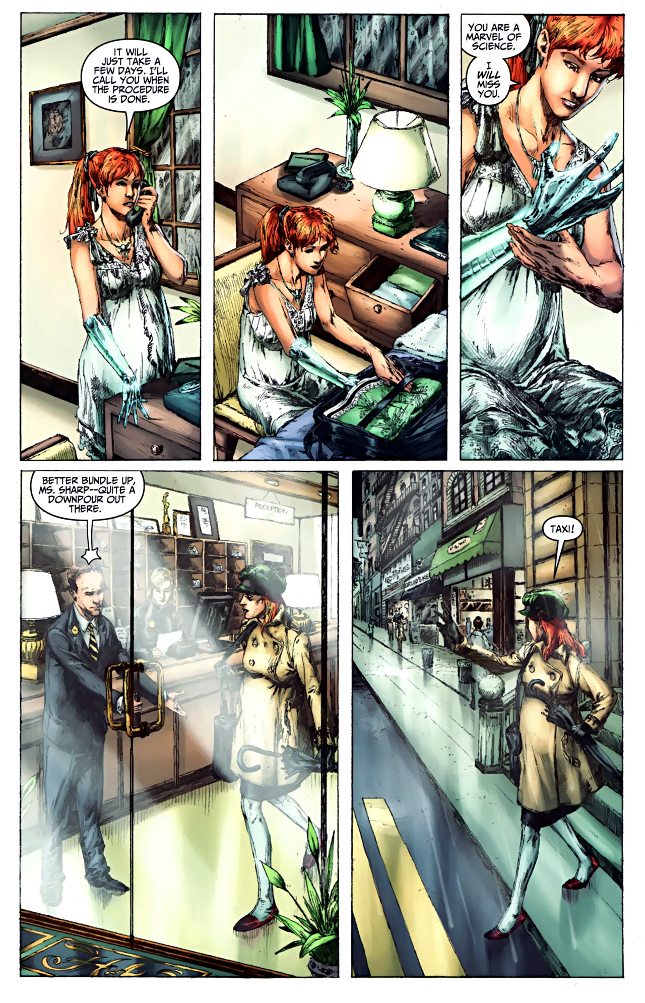 Read online Fringe: Tales from the Fringe comic -  Issue #4 - 10
