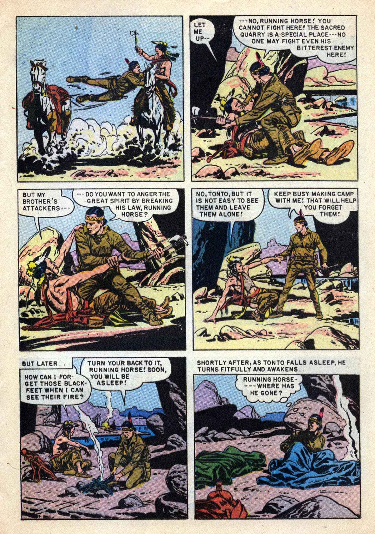 Read online Lone Ranger's Companion Tonto comic -  Issue #33 - 17