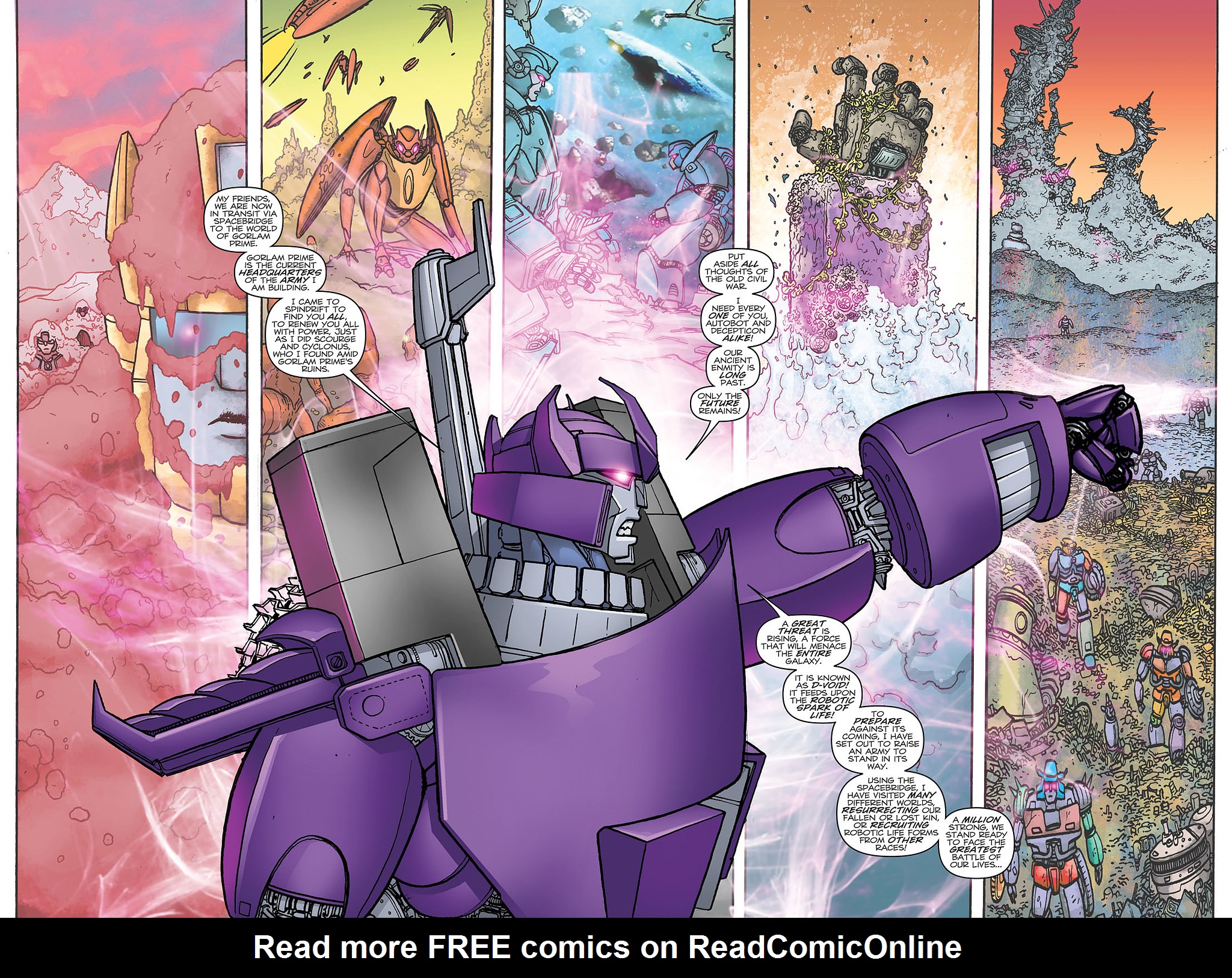 Read online Transformers: Heart of Darkness comic -  Issue #3 - 18
