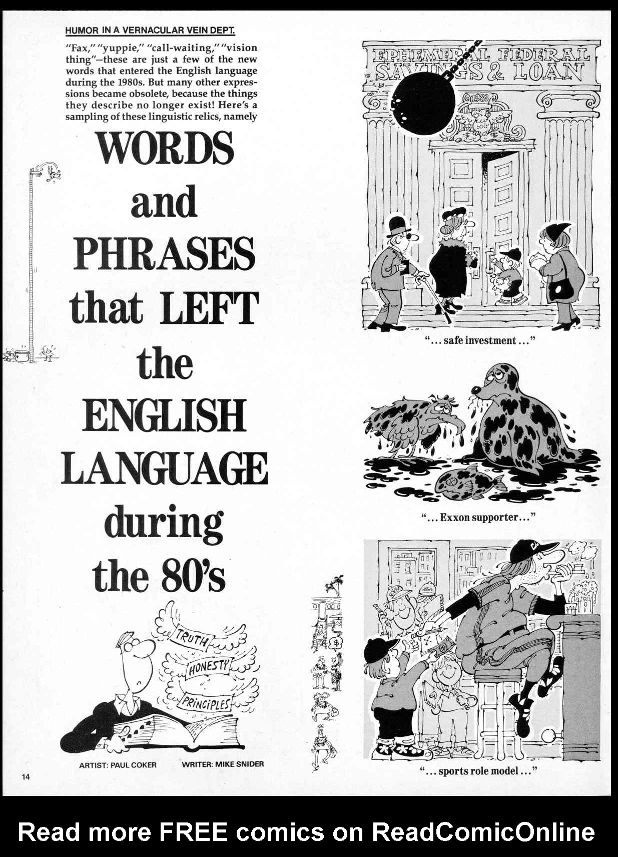 Read online MAD comic -  Issue #299 - 16