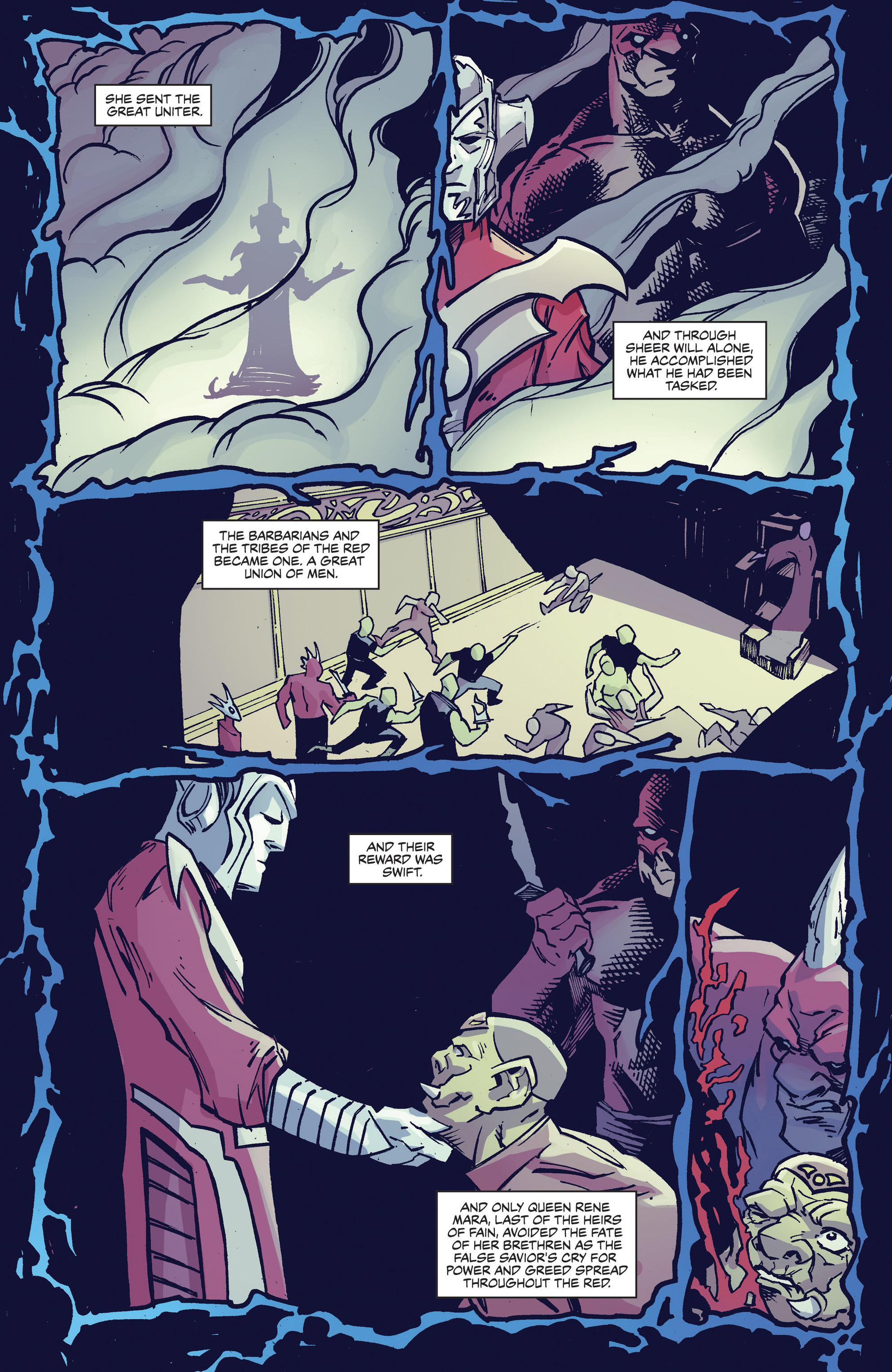 Read online Bigfoot: Sword of the Earthman (2015) comic -  Issue #4 - 14