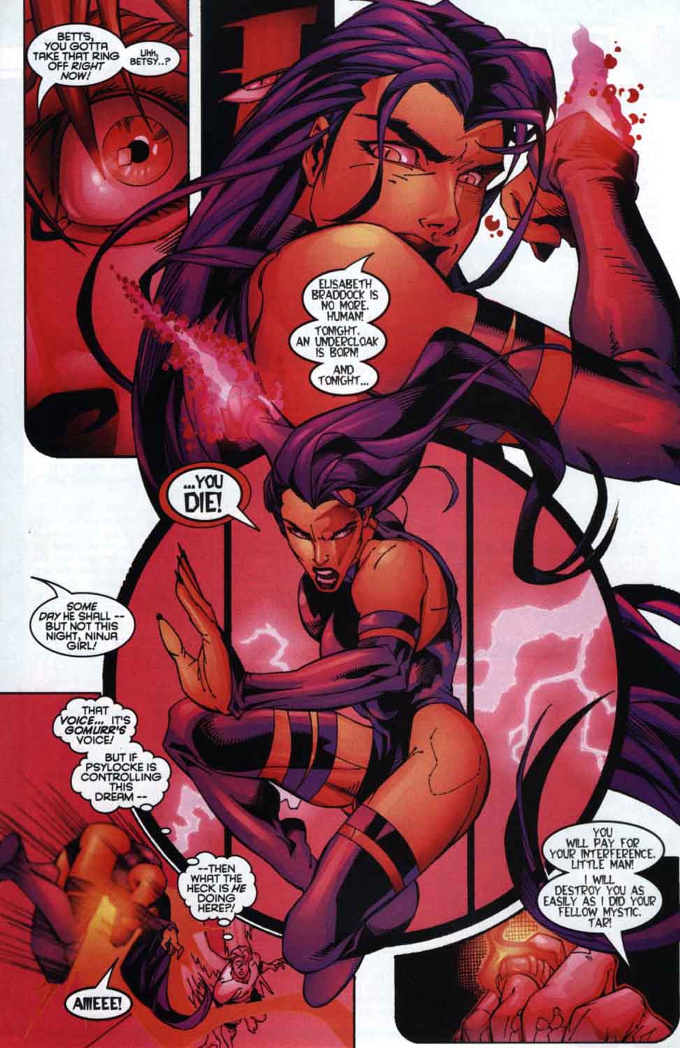 Read online Psylocke & Archangel Crimson Dawn comic -  Issue #2 - 21