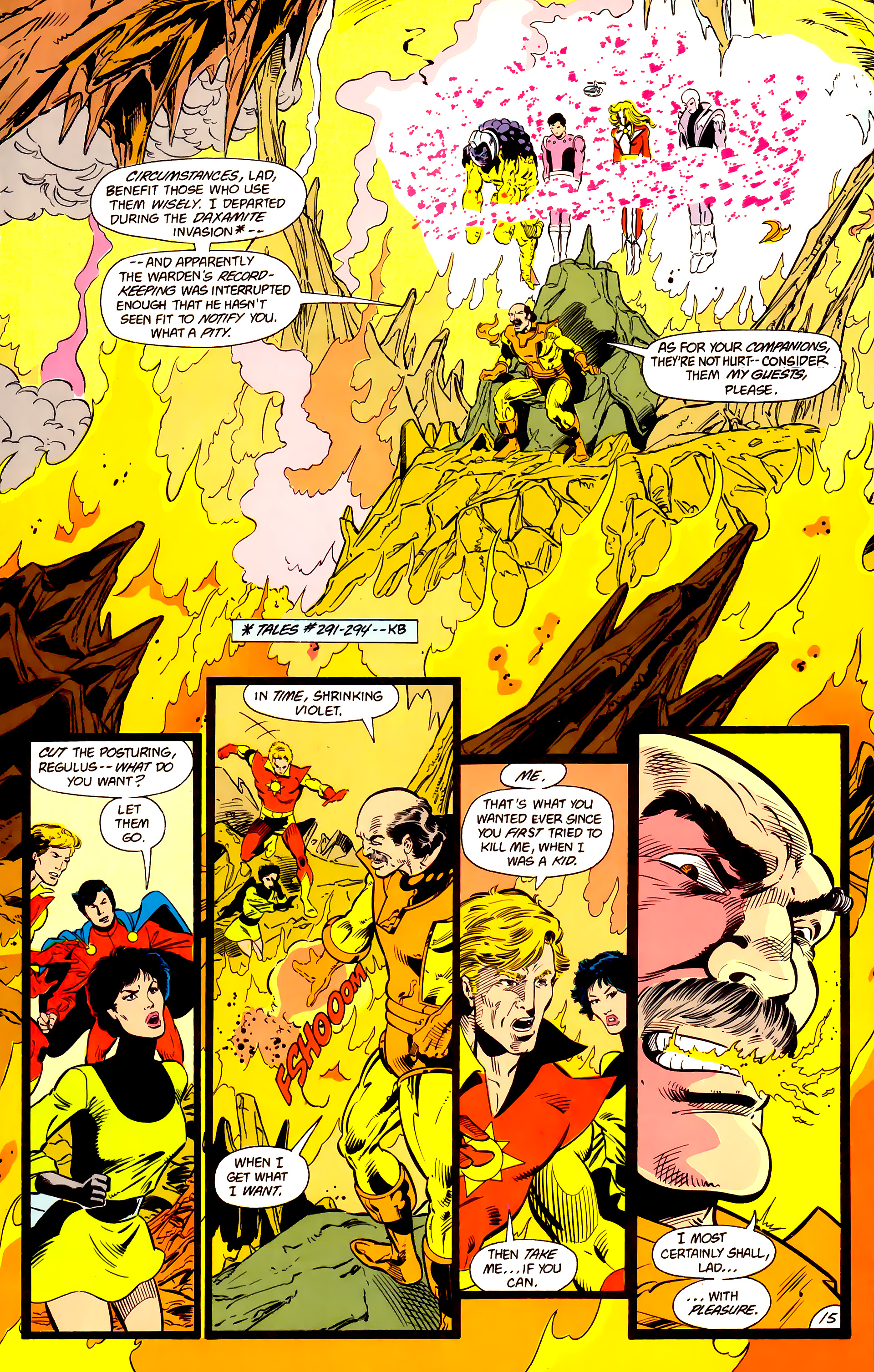 Read online Legion of Super-Heroes (1984) comic -  Issue #15 - 17