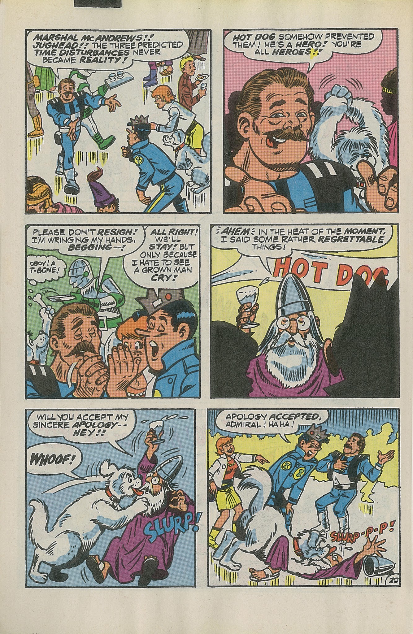 Read online Jughead's Time Police comic -  Issue #3 - 32