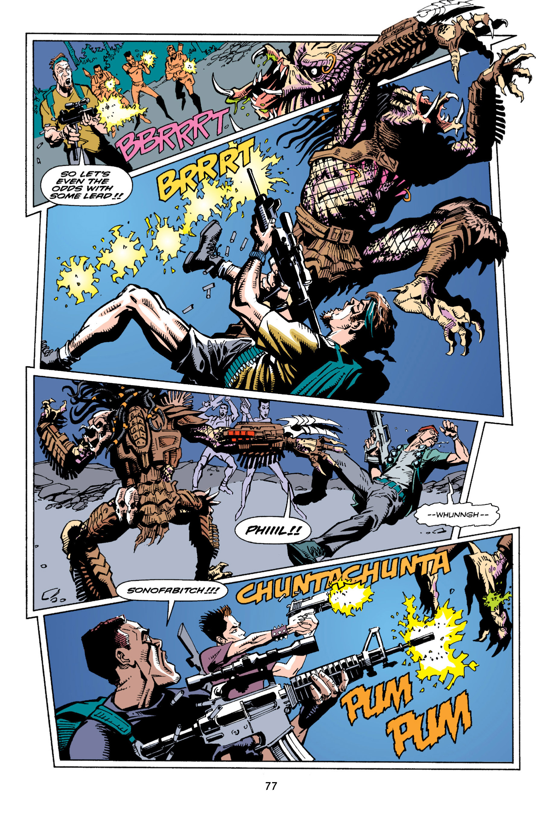 Read online Predator Omnibus comic -  Issue # TPB 3 (Part 1) - 78