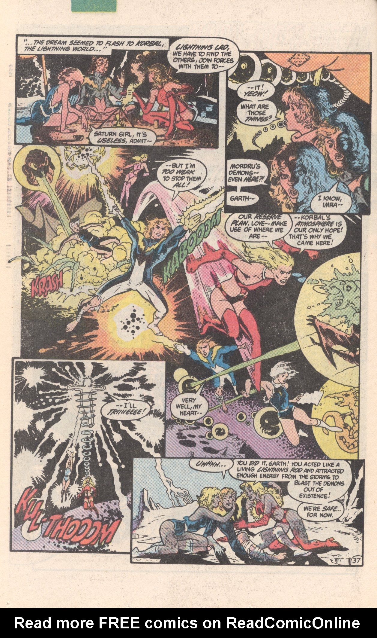 Read online Legion of Super-Heroes (1980) comic -  Issue #300 - 38