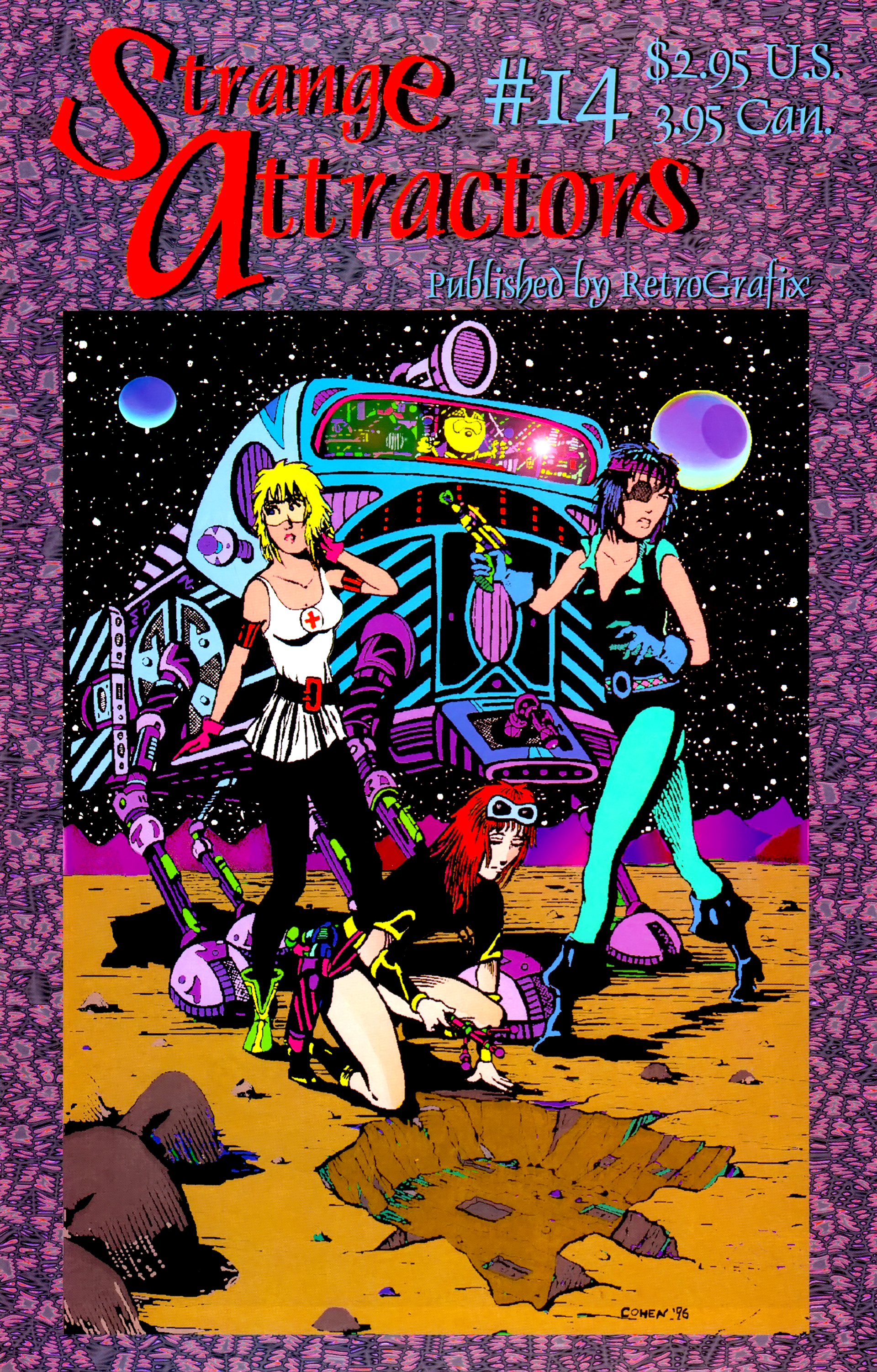 Read online Strange Attractors (1993) comic -  Issue #14 - 1