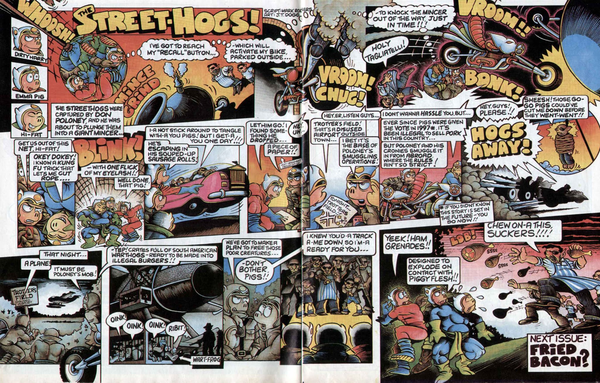 Read online Oink! comic -  Issue #2 - 9