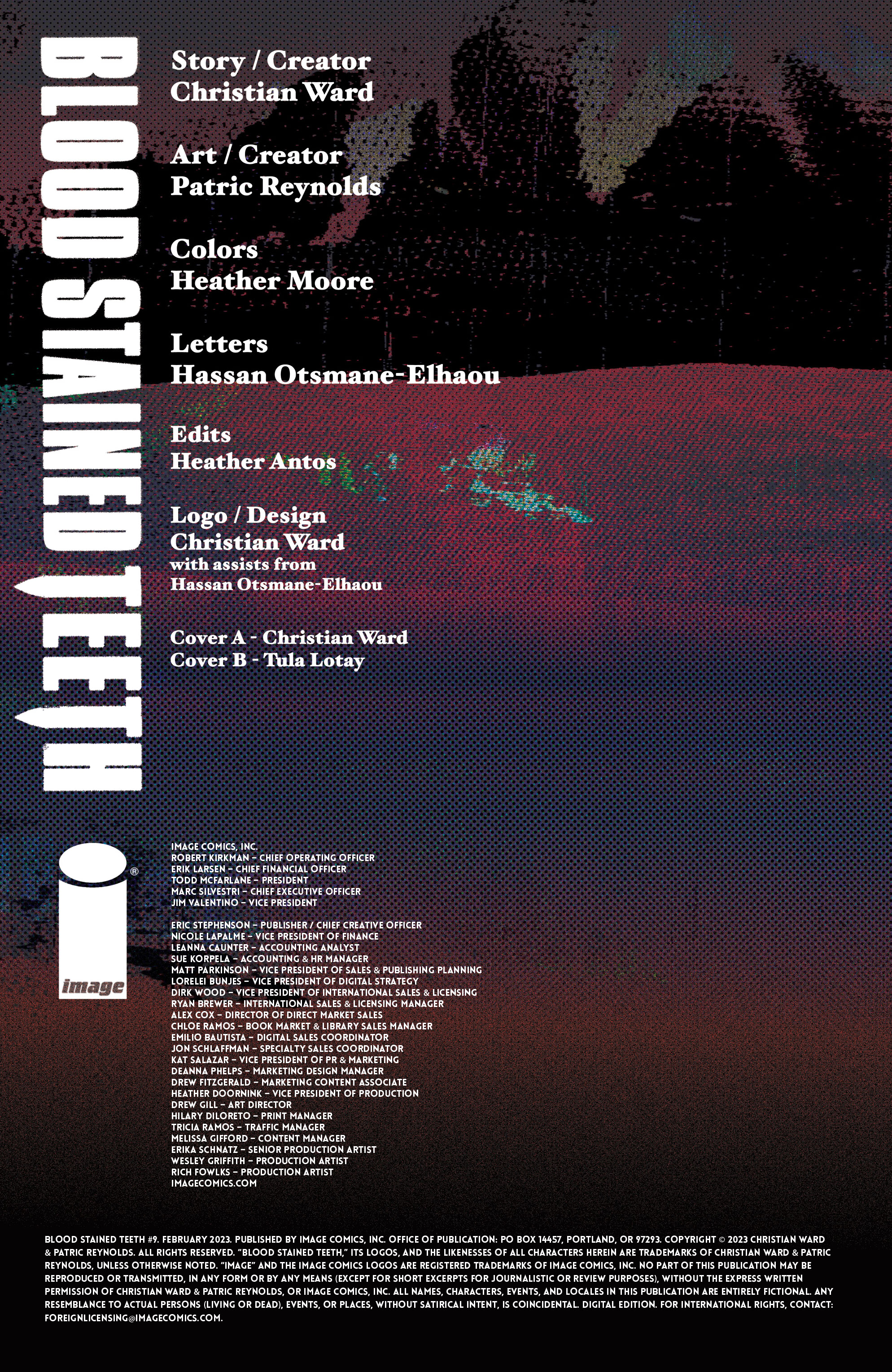 Read online Blood Stained Teeth comic -  Issue #9 - 2