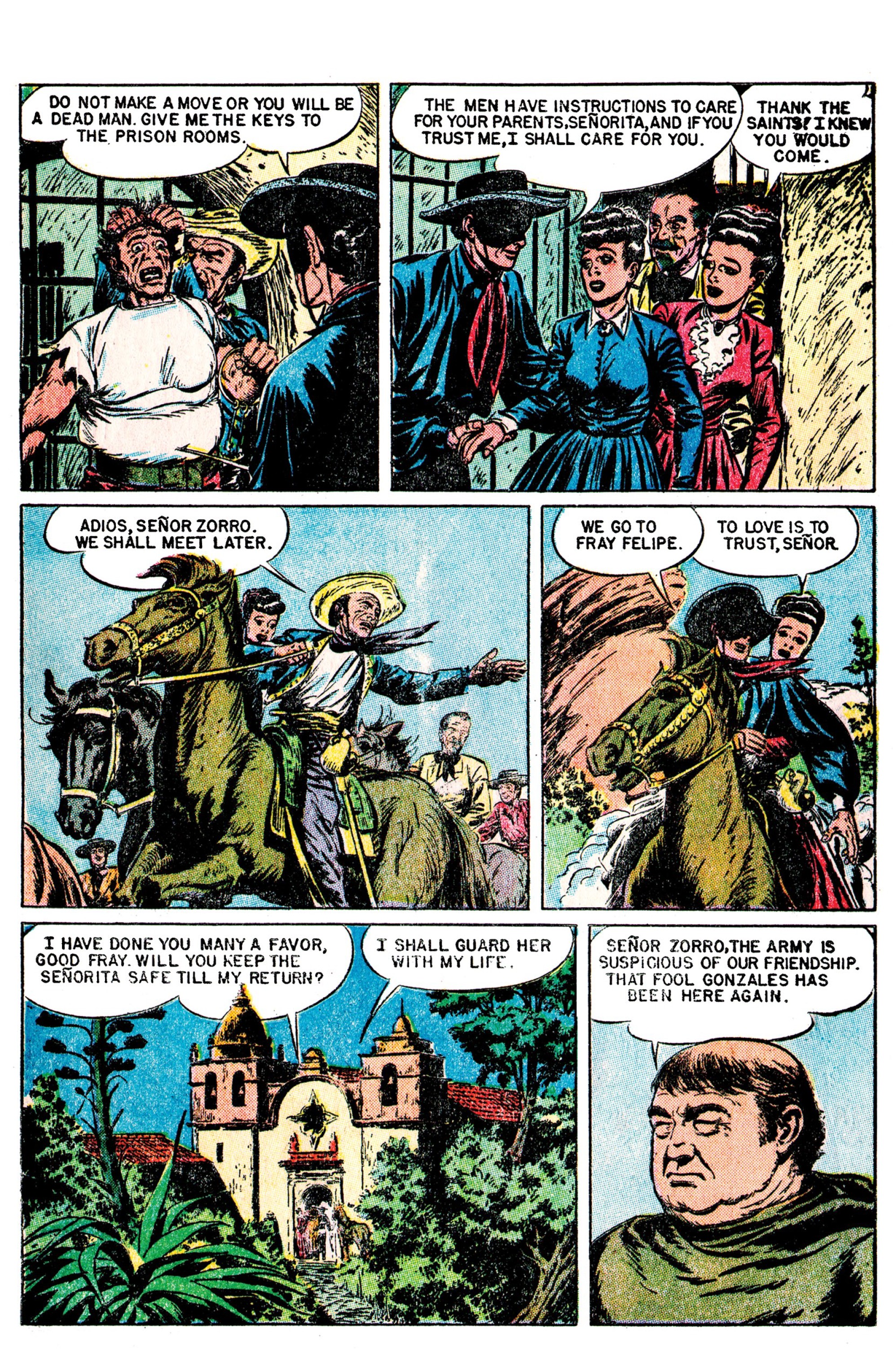 Read online AM Archives: The Mark of Zorro #1 1949 Dell Edition comic -  Issue #1 1949 Dell Edition Full - 29