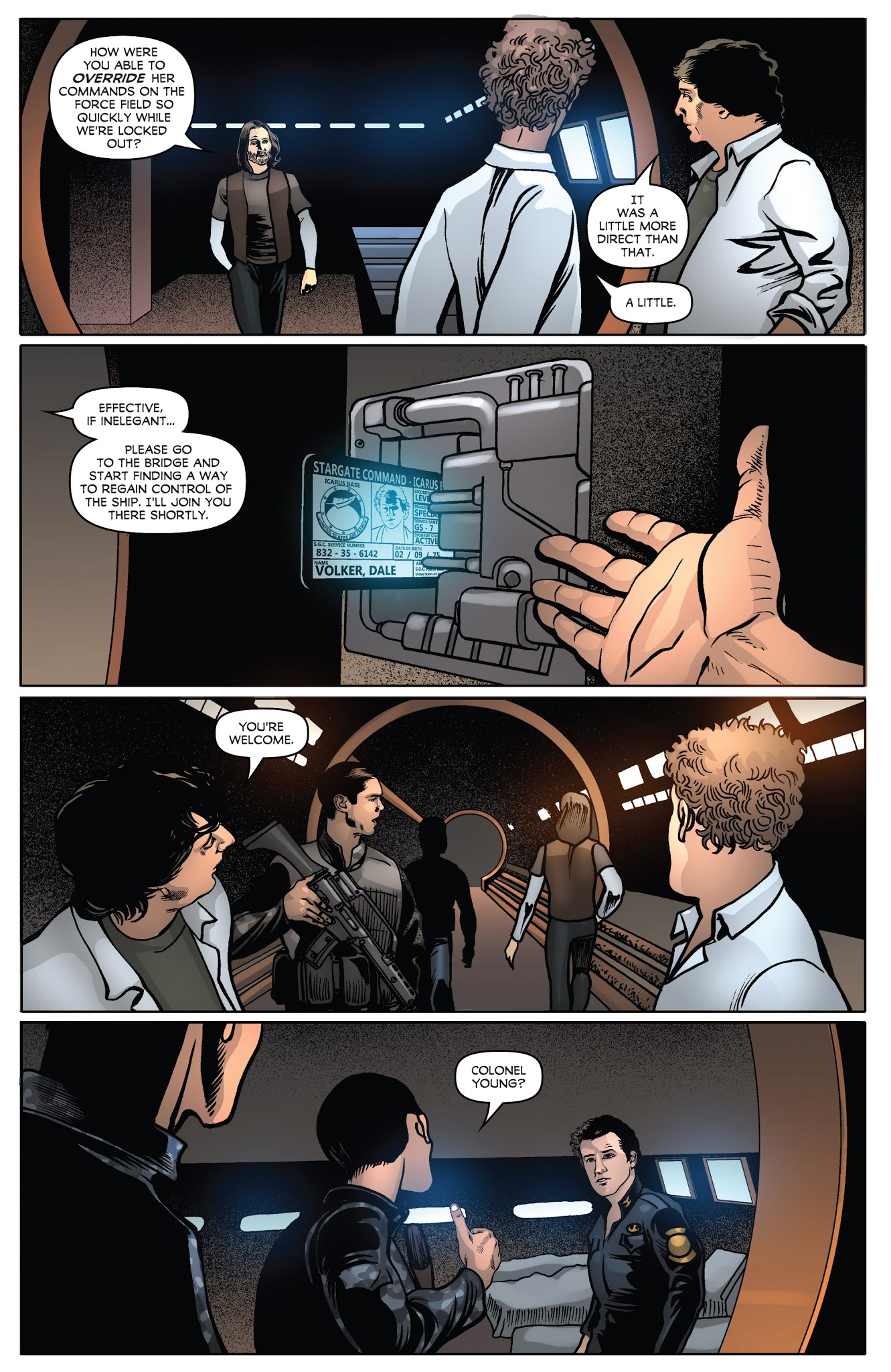 Read online Stargate Universe: Back To Destiny comic -  Issue #3 - 9