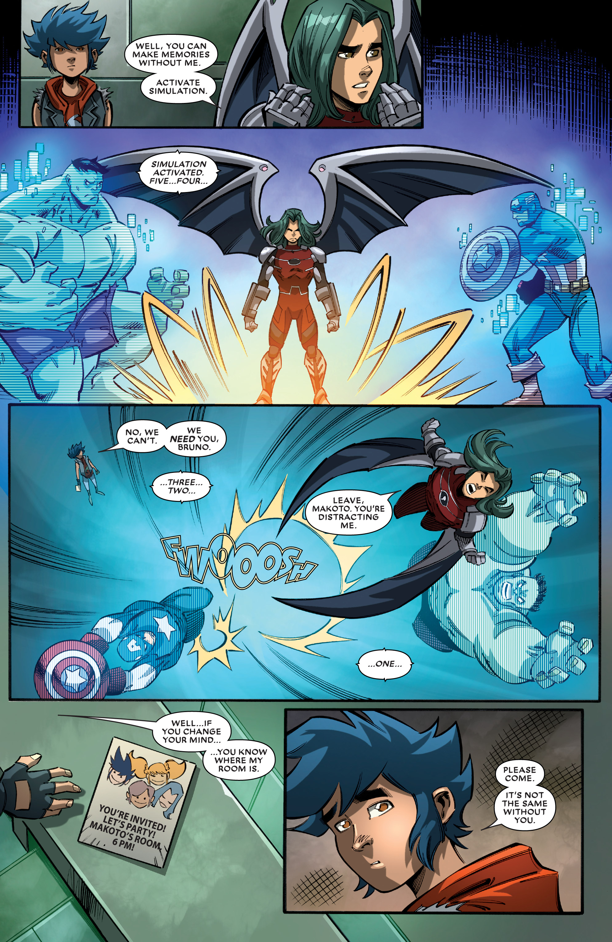 Read online Future Fight Firsts: Luna Snow comic -  Issue #Future Fight Firsts Crescent and Io - 29