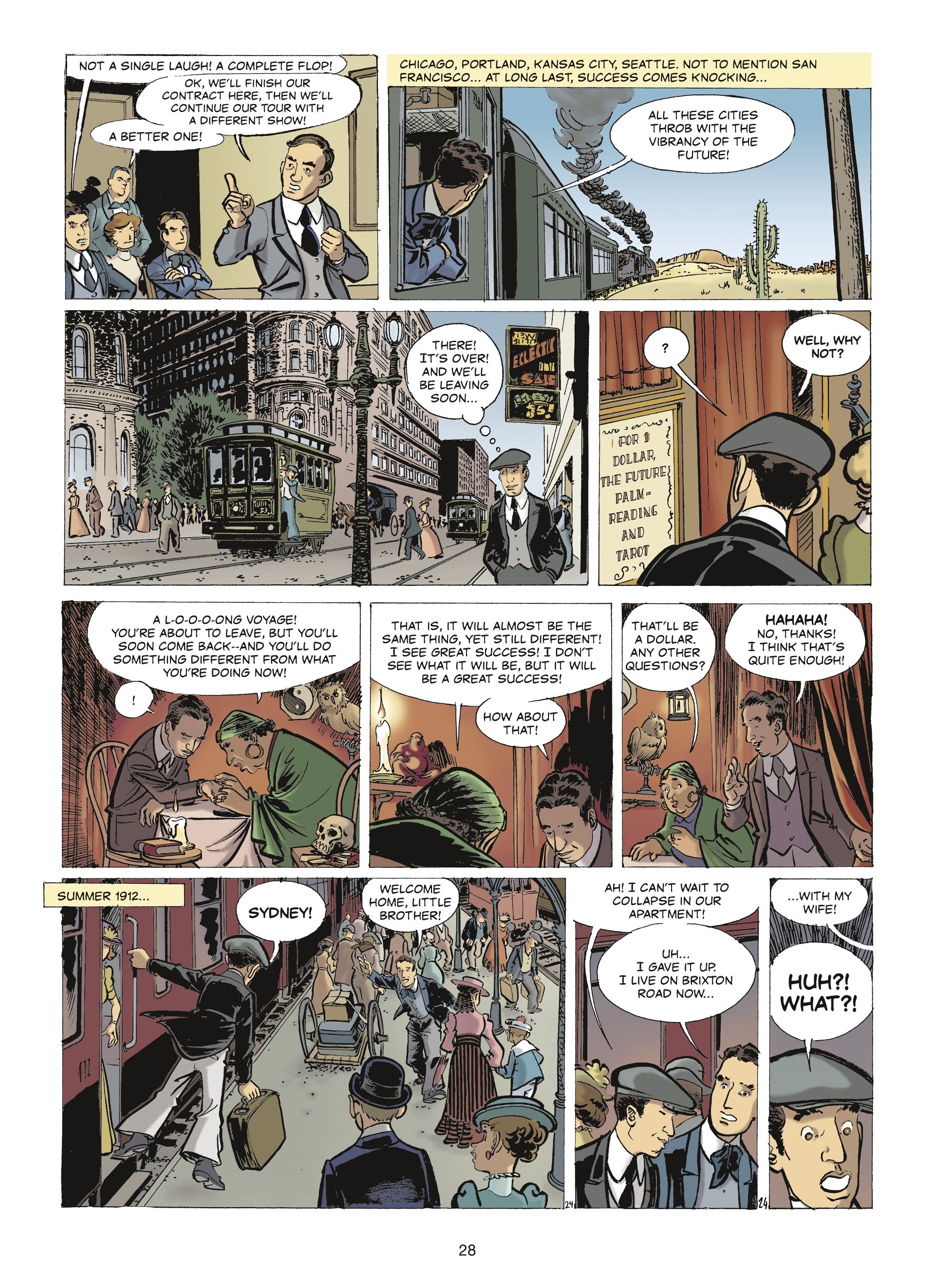 Read online The Stars of History: Charlie Chaplin comic -  Issue # TPB - 26