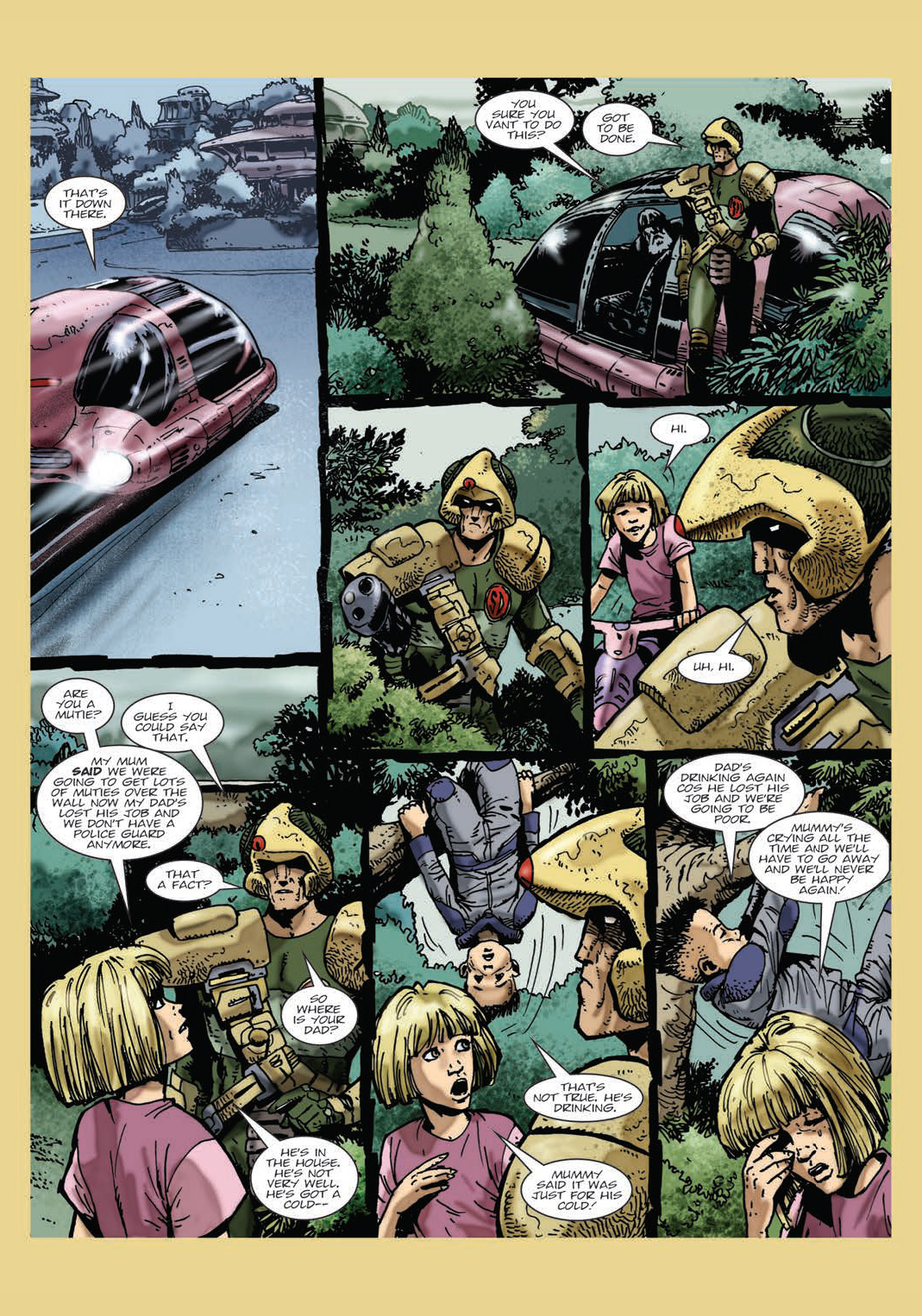 Read online Strontium Dog: Traitor To His Kind comic -  Issue # TPB (Part 2) - 1