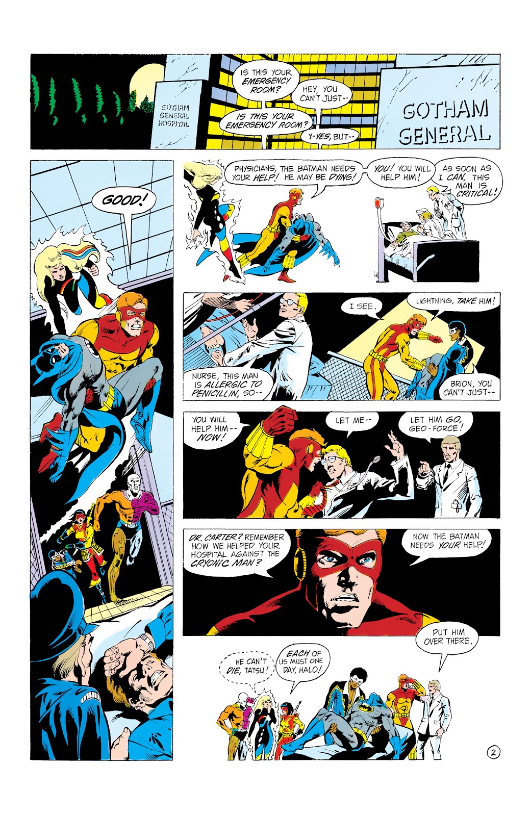 Batman and the Outsiders (1983) issue 13 - Page 3