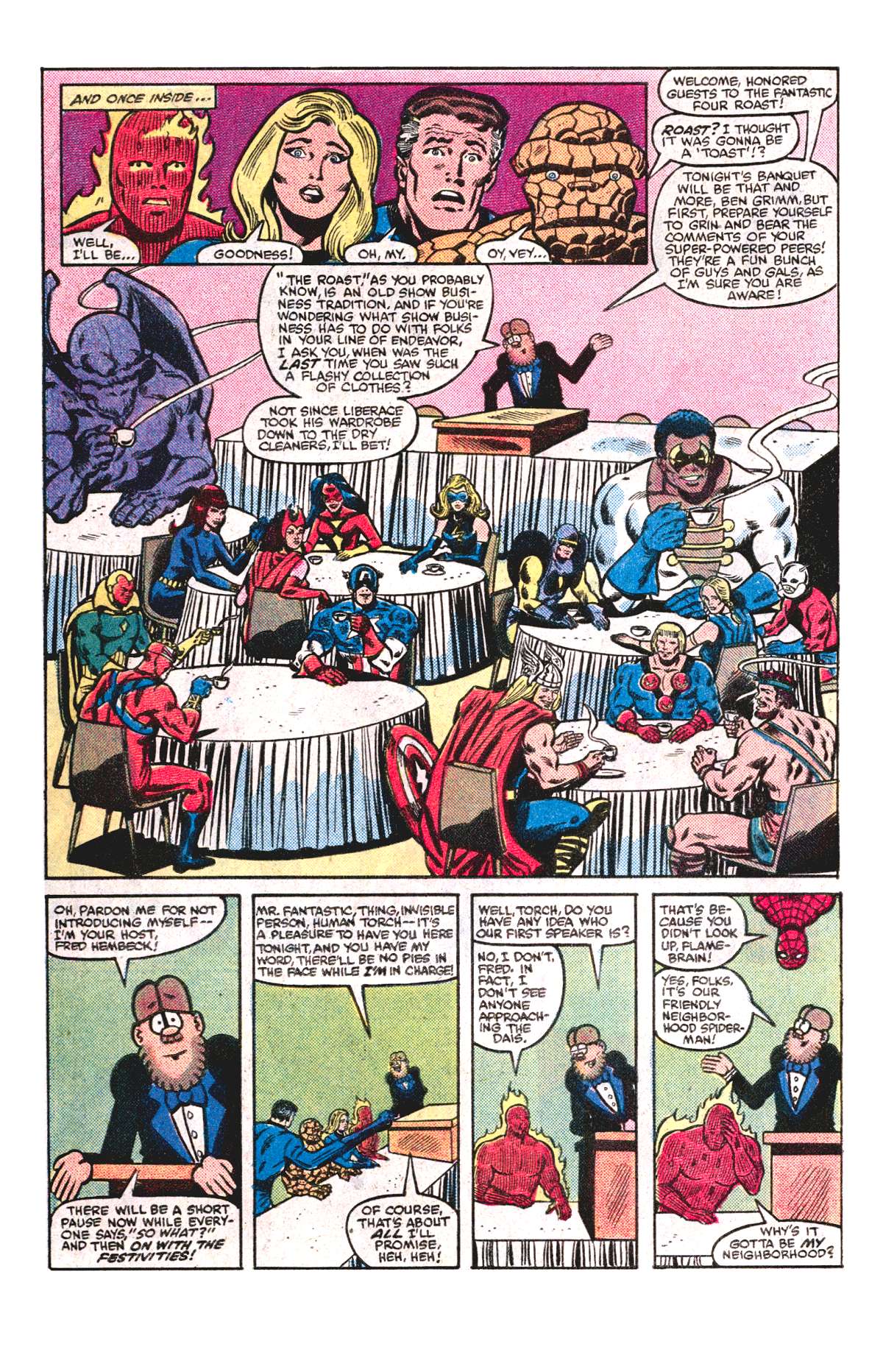 Read online Fantastic Four Roast comic -  Issue # Full - 6