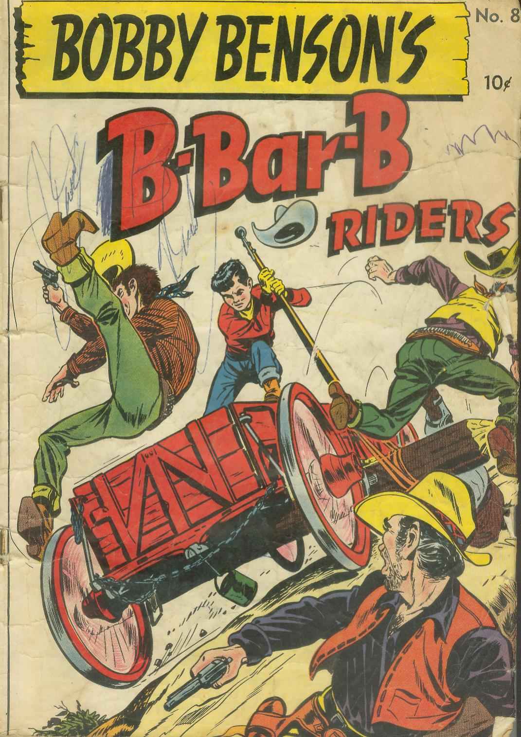 Read online Bobby Benson's B-Bar-B Riders comic -  Issue #8 - 1