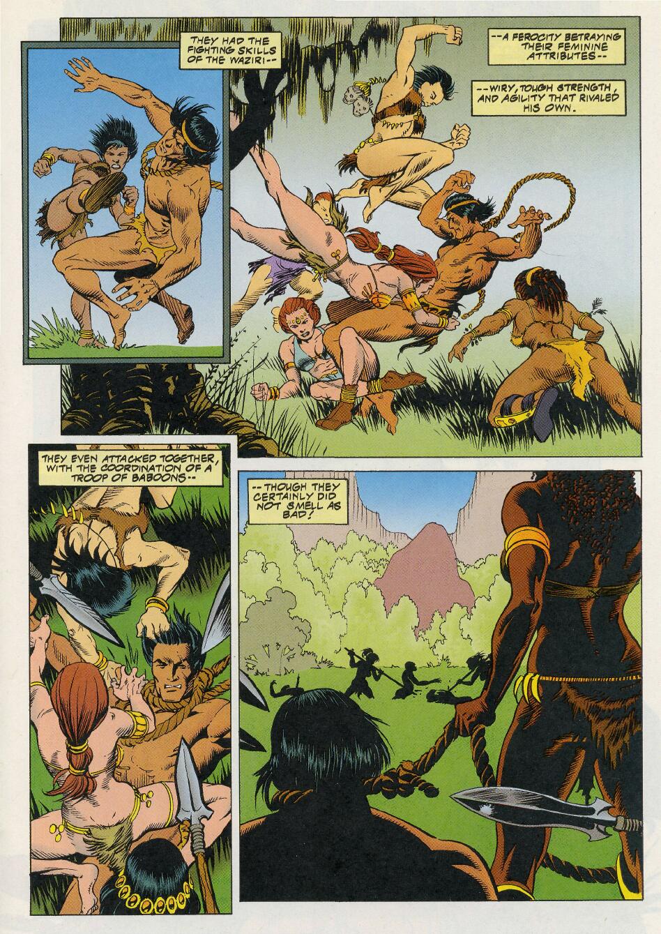 Read online Tarzan (1996) comic -  Issue #7 - 26