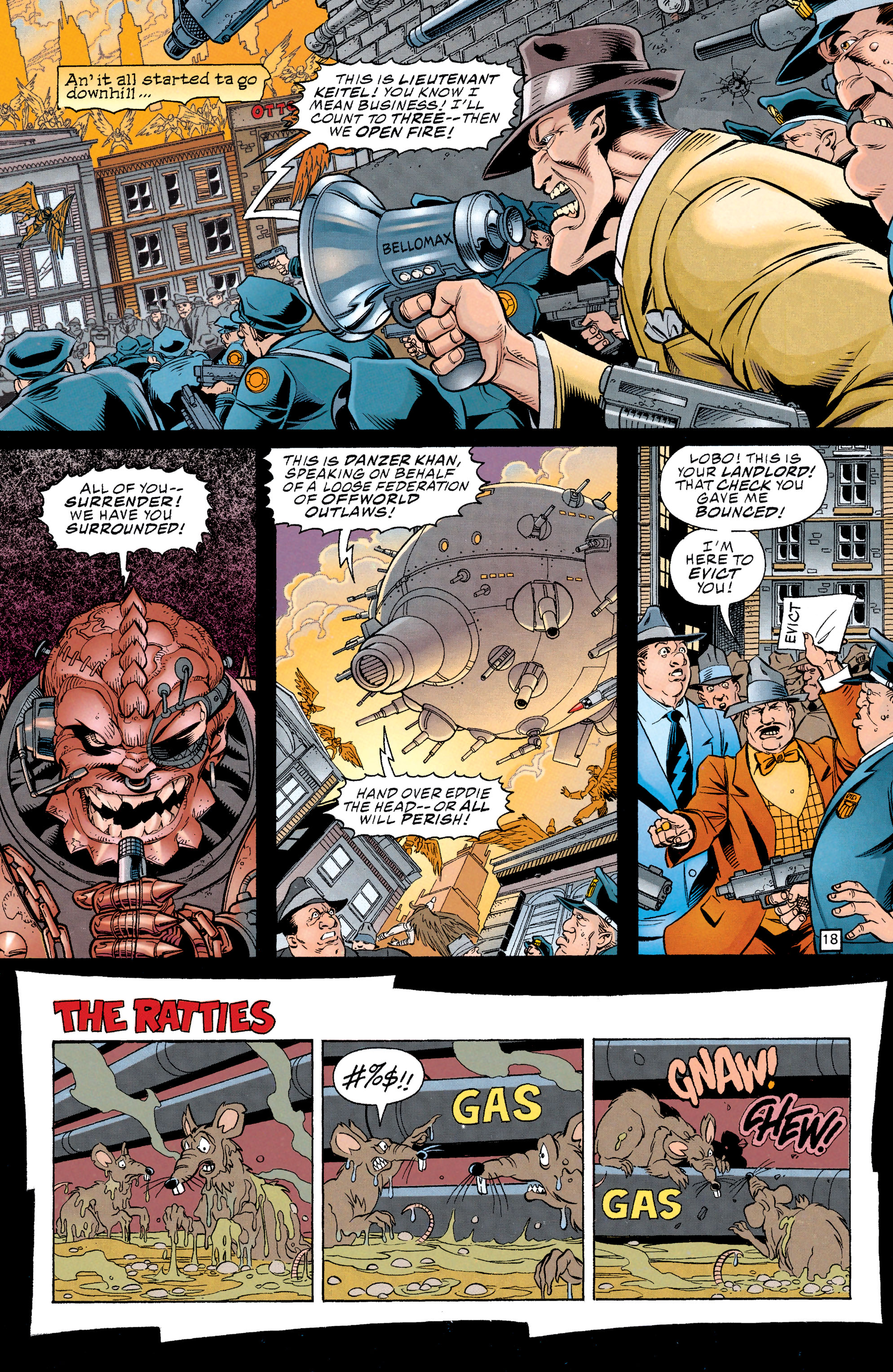 Read online Lobo (1993) comic -  Issue #17 - 18