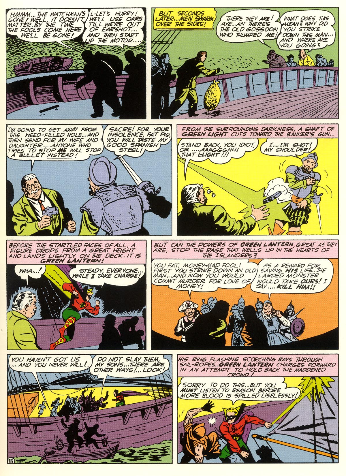 Read online Green Lantern (1941) comic -  Issue #3 - 21