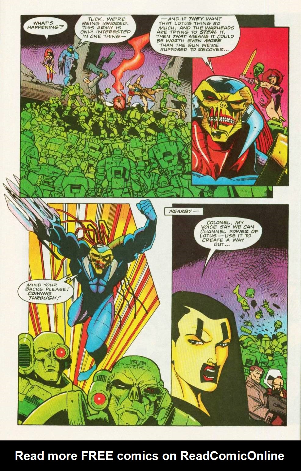 Read online Warheads comic -  Issue #7 - 6