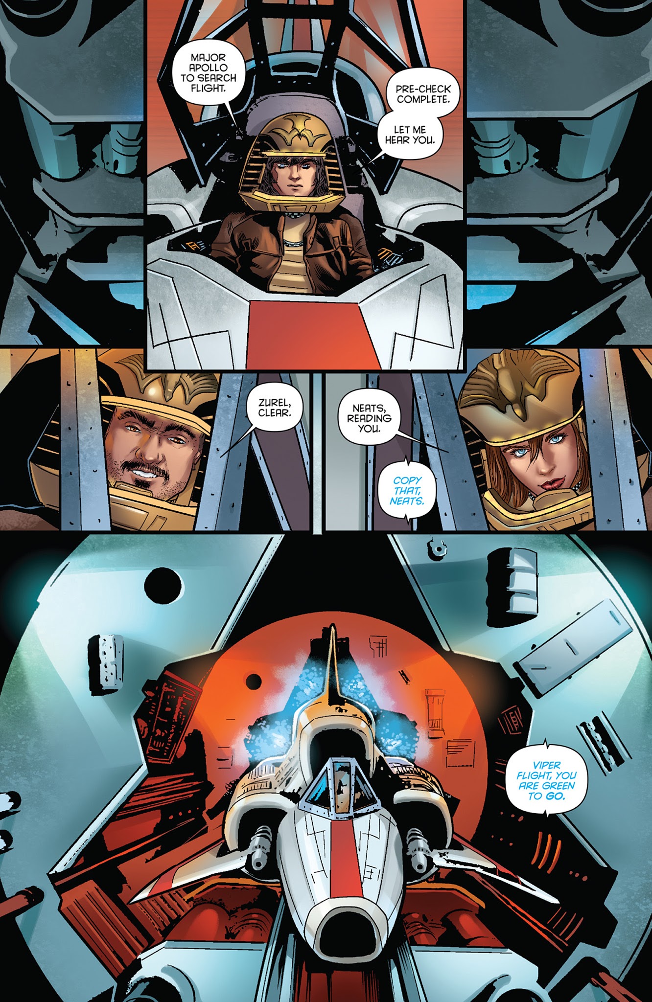 Read online Classic Battlestar Galactica: The Death of Apollo comic -  Issue #2 - 10