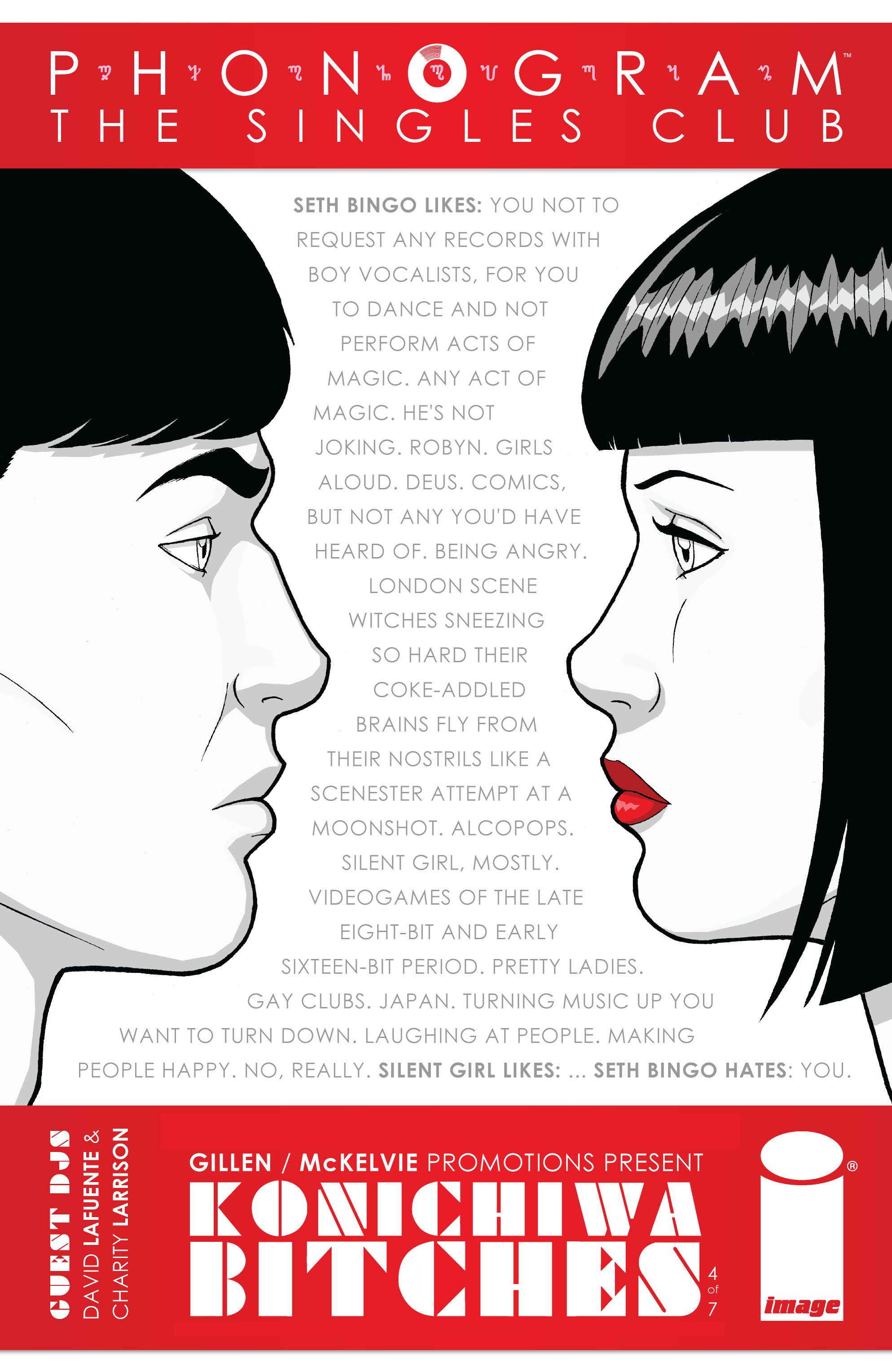 Read online Phonogram: The Singles Club comic -  Issue #4 - 1