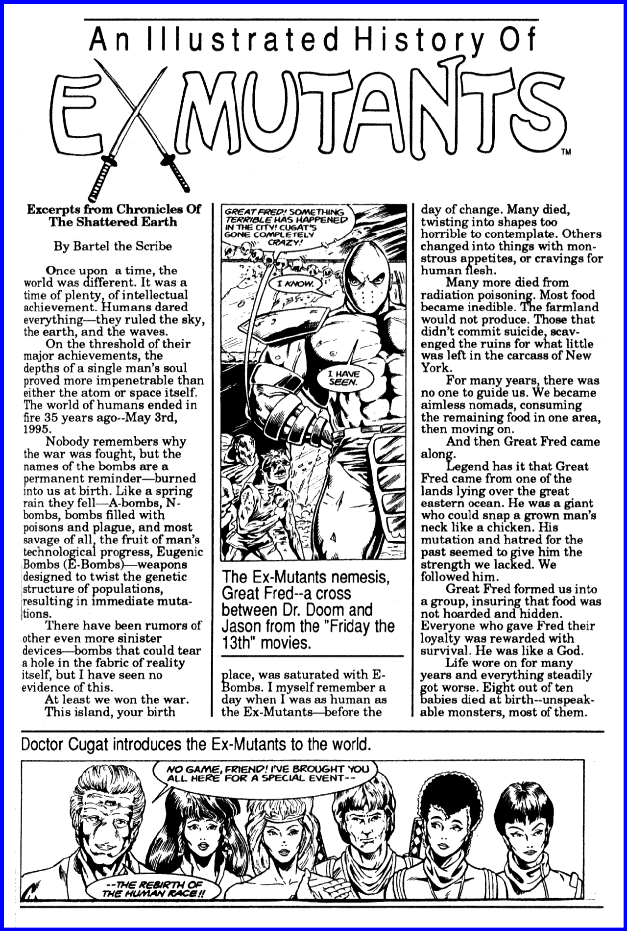 Read online Ex-Mutants (1986) comic -  Issue #6 - 32