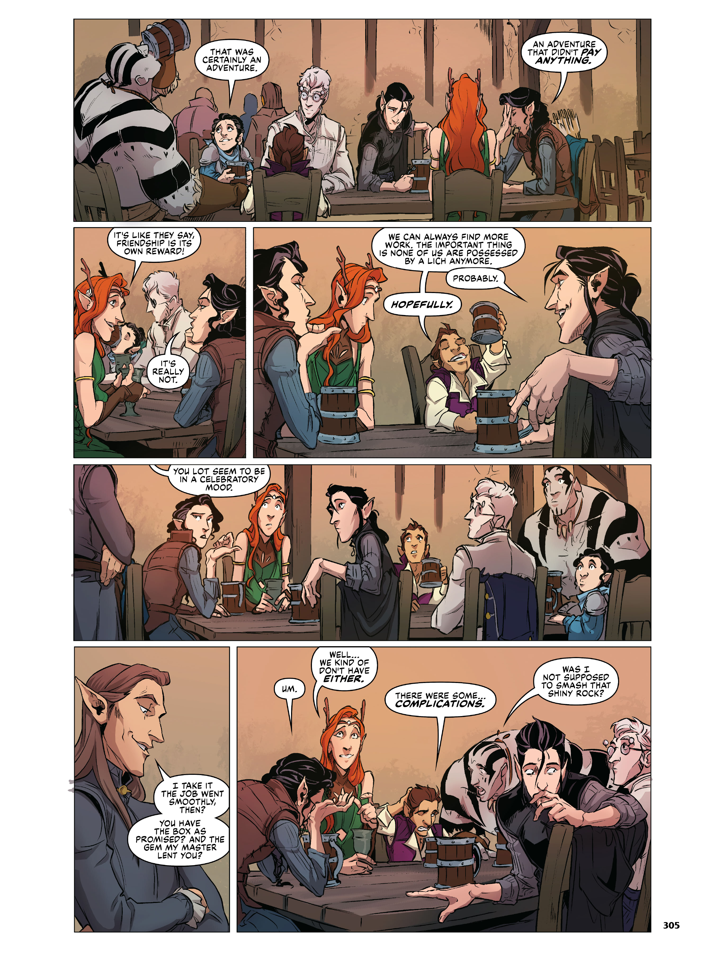 Read online Critical Role Vox Machina Origins comic -  Issue # (2019) _TPB Library Edition (Part 3) - 106