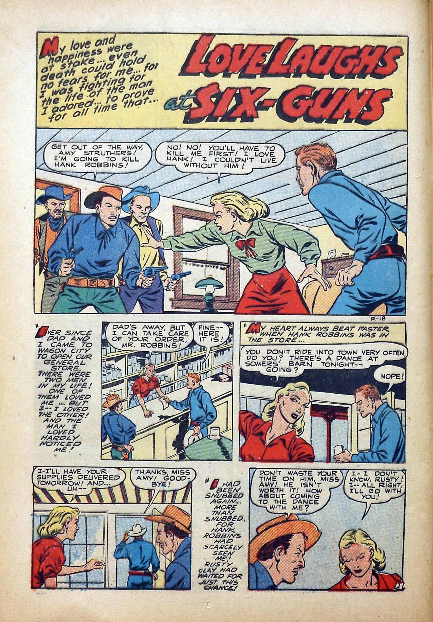 Read online Western Hearts comic -  Issue #1 - 12