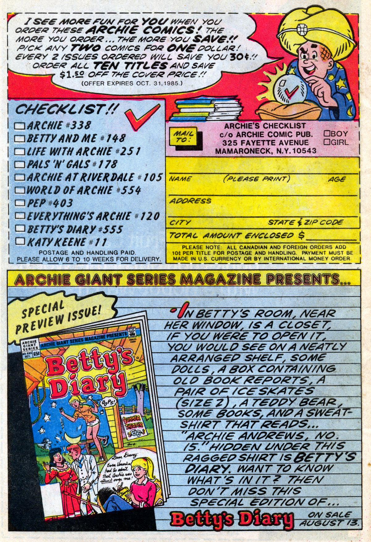 Read online Jughead (1965) comic -  Issue #342 - 10