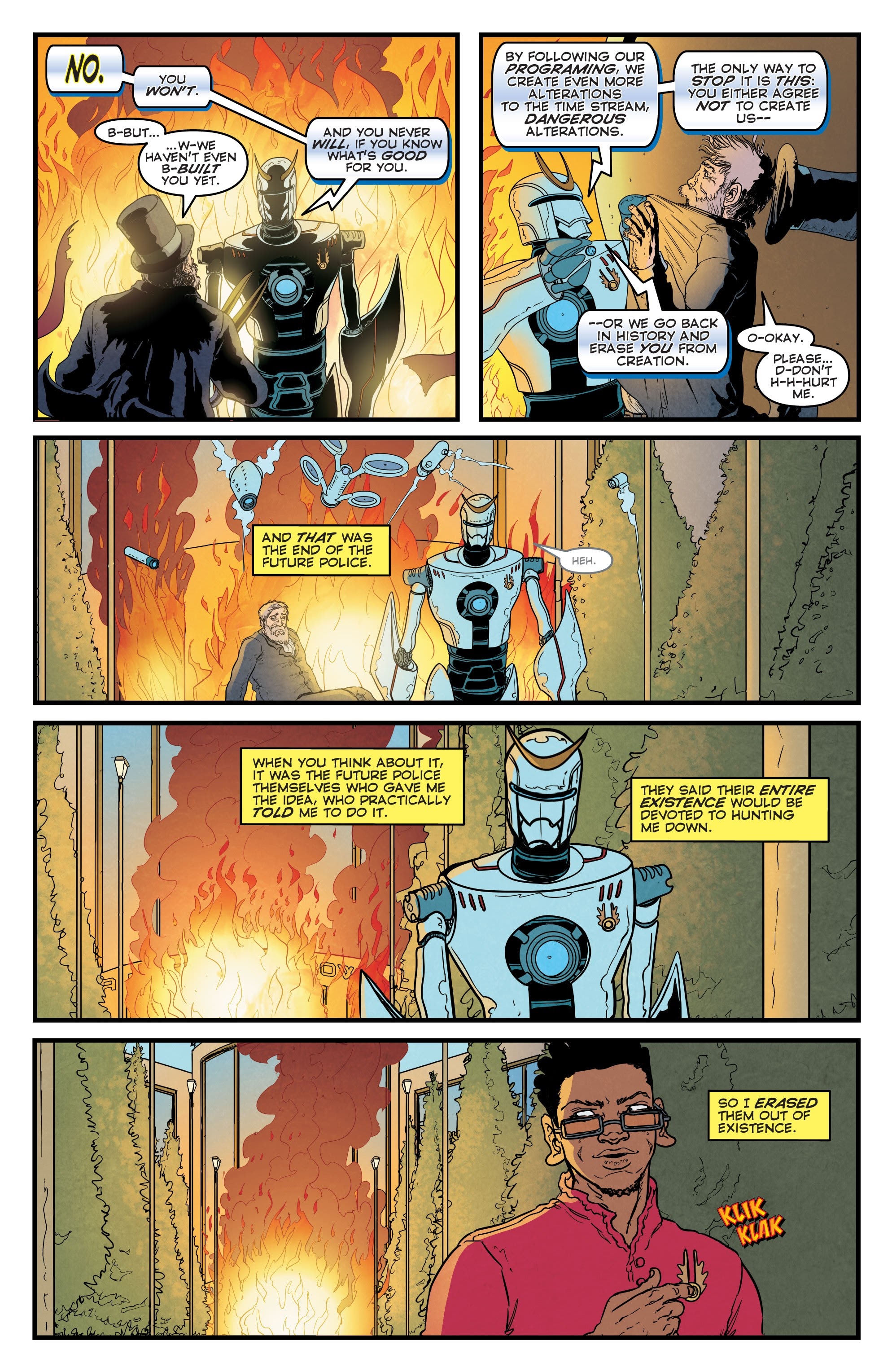 Read online The Man Who Effed Up Time comic -  Issue #5 - 18