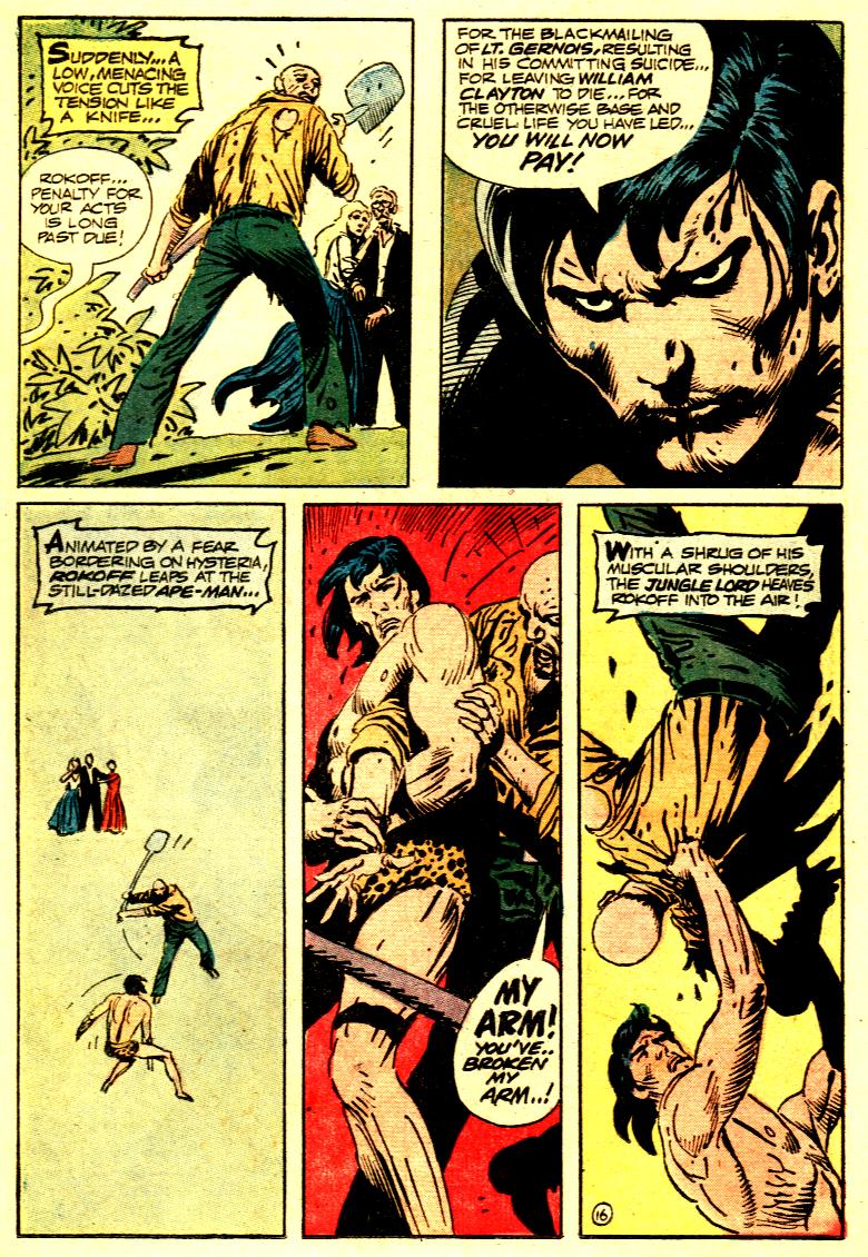 Read online Tarzan (1972) comic -  Issue #223 - 17