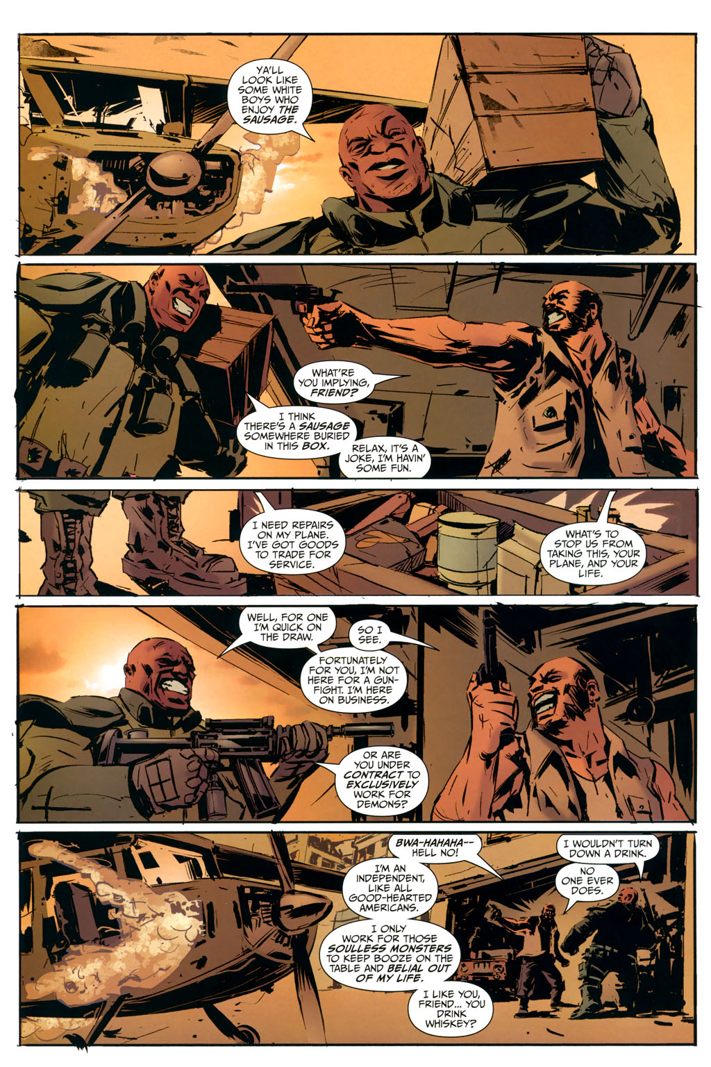 Read online Strange Girl comic -  Issue #9 - 16